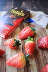 chocolate covered strawberry ingredients