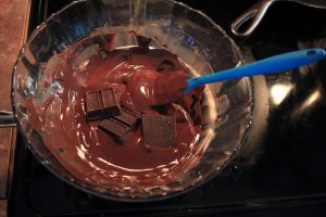 Double broiled chocolate