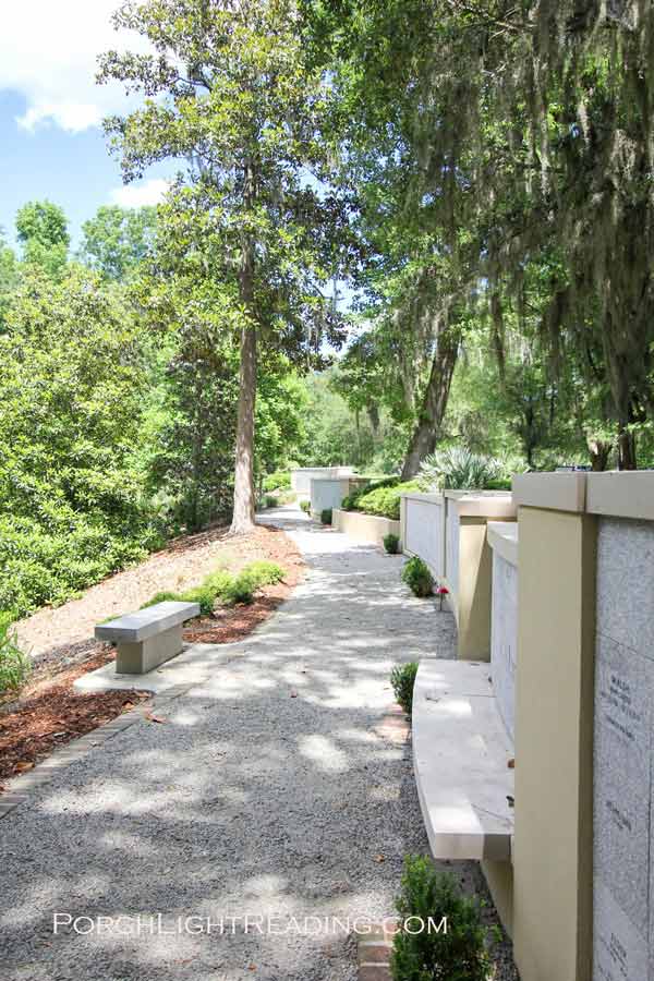 Path along the Columbarium.