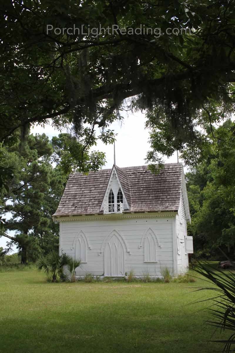White ice house at Botany Bay, Edisto Island.