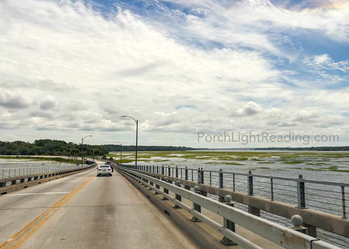 Beaufort Memorial Bridge over waterway.