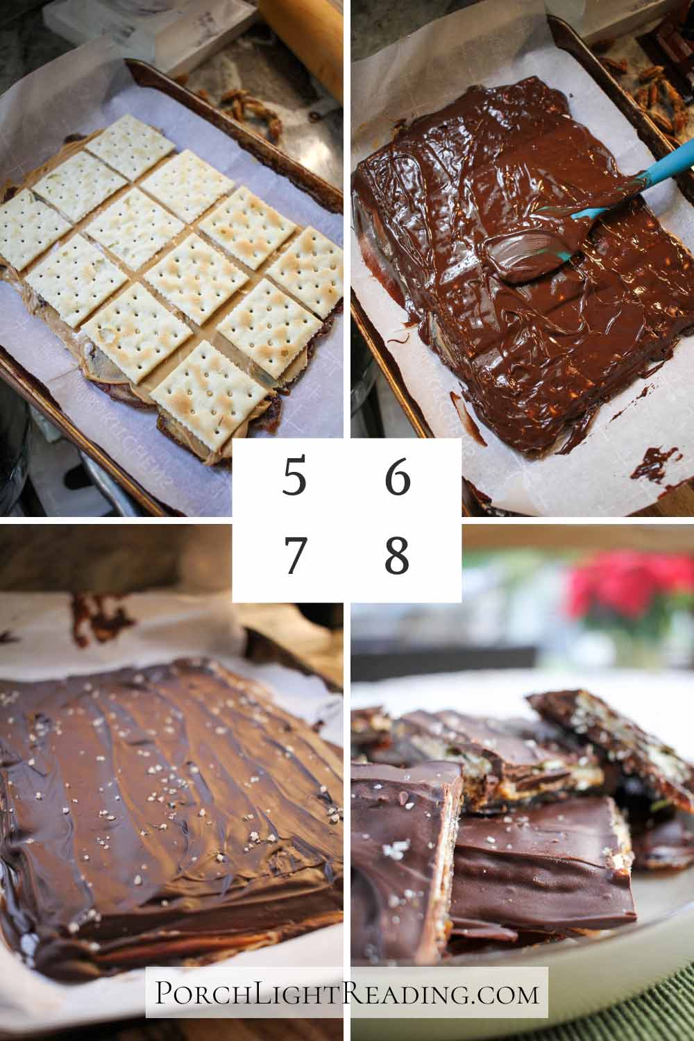 How to make date bark steps 5-8.