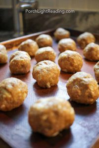 Baked Hawaiian meatballs