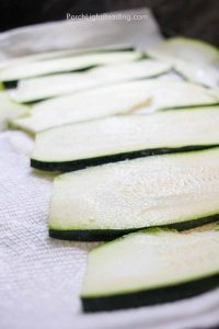 slices for zucchini lasagna