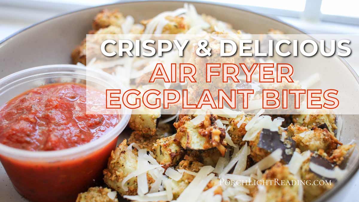 Crispy eggplant bites. 