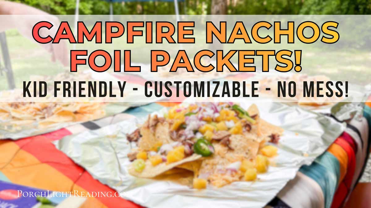 campfire nachos foil packet social pin. 