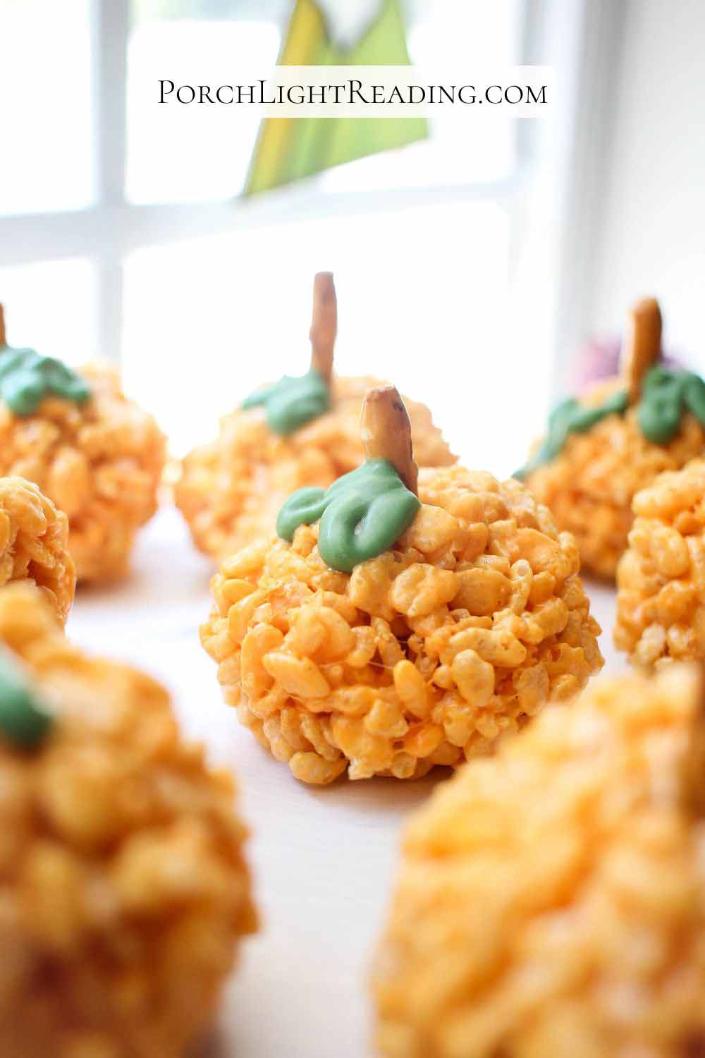 A batch of this fall treat sitting next to the bright white window.